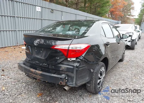 2015 Toyota Corolla Le из США, поврежденный, VIN 2T1BURHE4FC284491